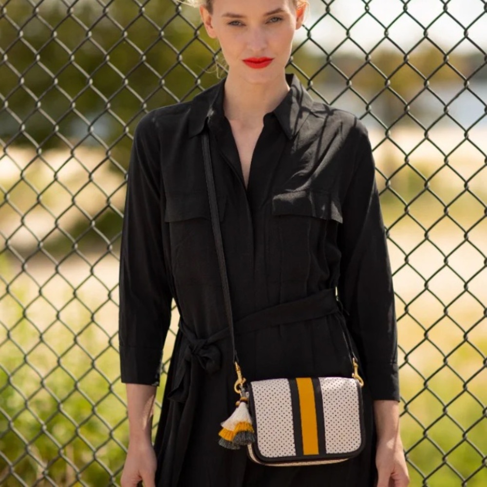KEMPTON & CO. Chalk Mini Mia Crossbody Bag